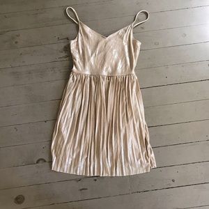 NWT gold Hollister dress